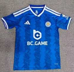 2627 Leicester City Home Soccer Jersey